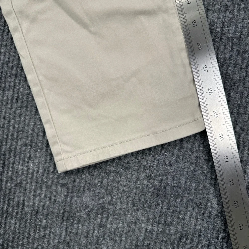 NWT Lucky Brand 410 Athletic Straight Pants Mens 32x30 Moon Beige Cotton Stretch